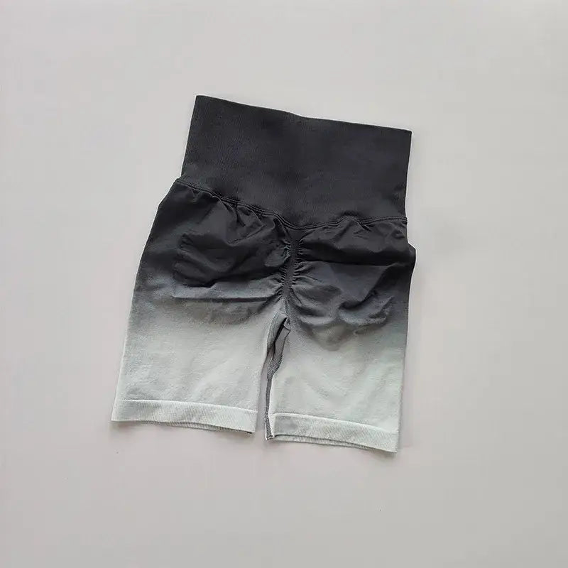 Ladies High Waist Running Yoga Shorts - The Lady's Haven Boutique