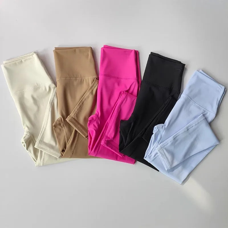 Ladies two piece gym suit available in pink, black, beige, light blue, and cream colors for stylish workouts