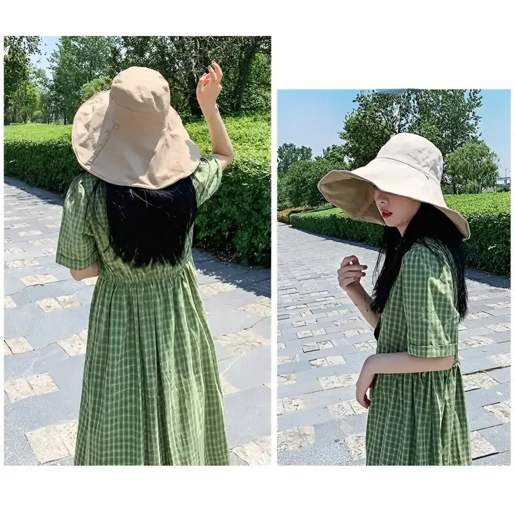 Ladies UPF 50 Wide Brim Sun Protection Hat - The Lady's Haven Boutique
