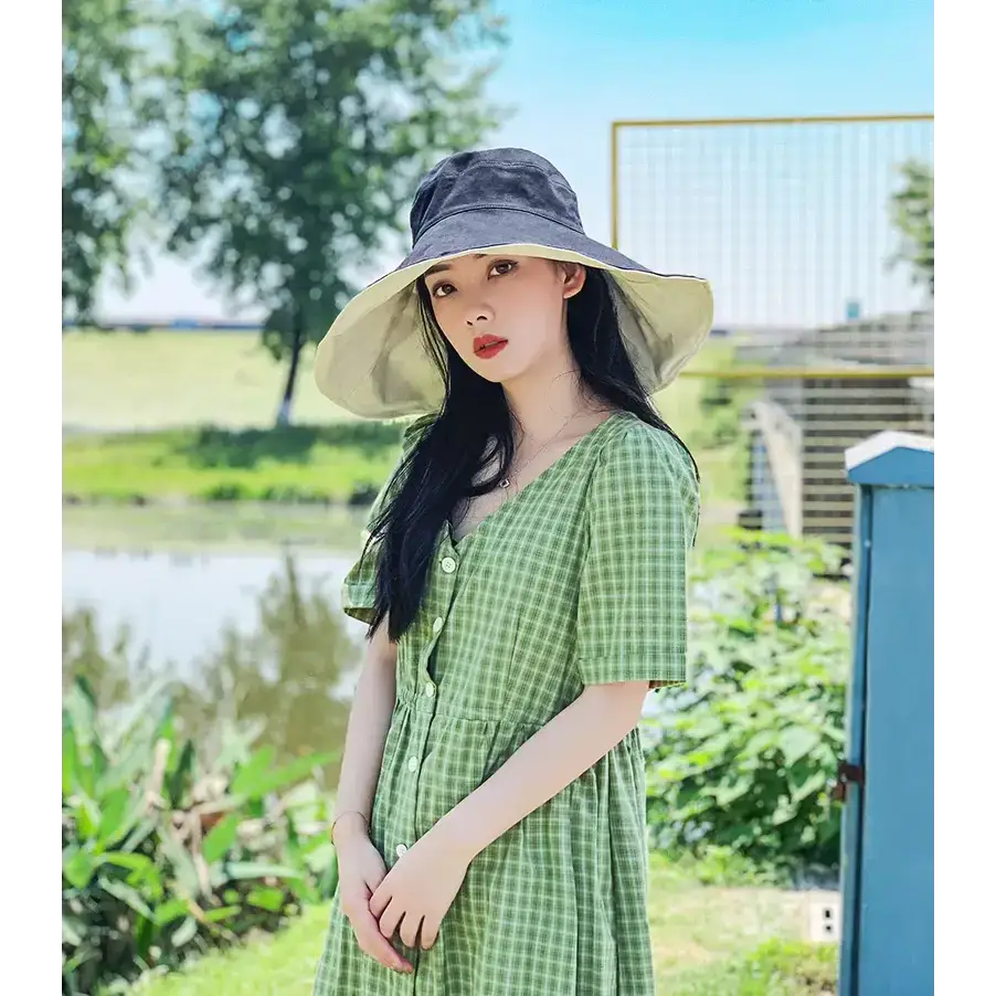 Ladies UPF 50 Wide Brim Sun Protection Hat - The Lady's Haven Boutique