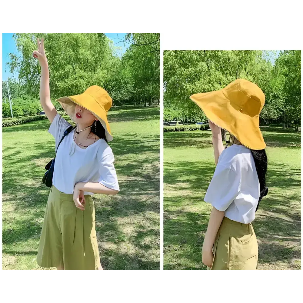 Ladies UPF 50 Wide Brim Sun Protection Hat - The Lady's Haven Boutique