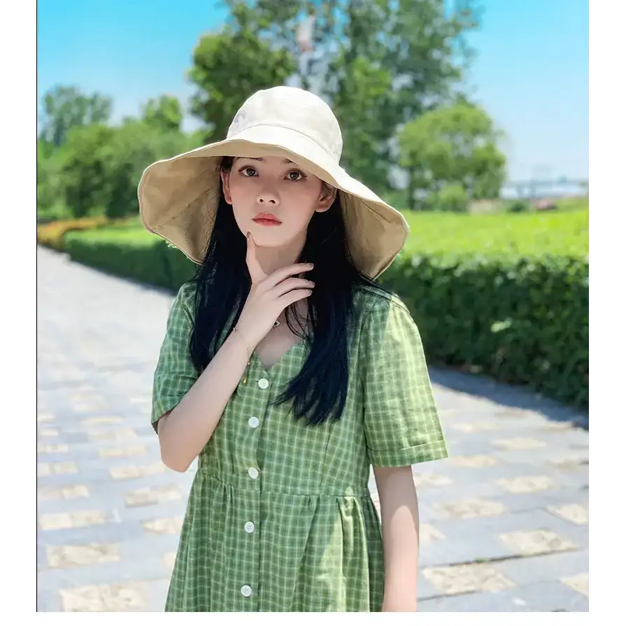 Stylish UPF 50 sun protection hat designed for outdoor activities and sunny days