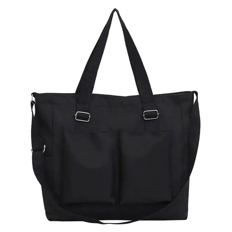 Large Capacity Shopper Handbag With Multiple Pockets - The Lady's Haven Boutique