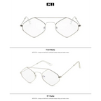 Luxury ladies sunglasses metal frame featuring a chic design with a sophisticated look