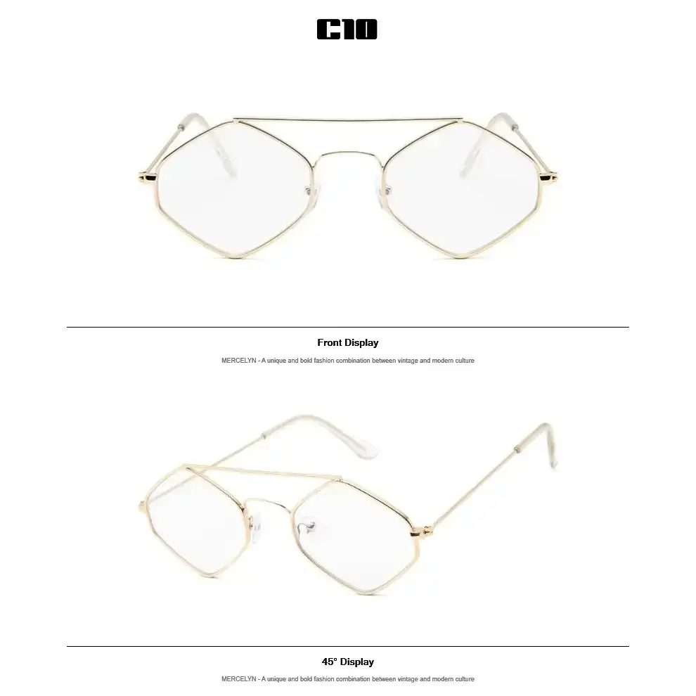 Luxury Ladies Sunglasses With Metal Frame - The Lady's Haven Boutique