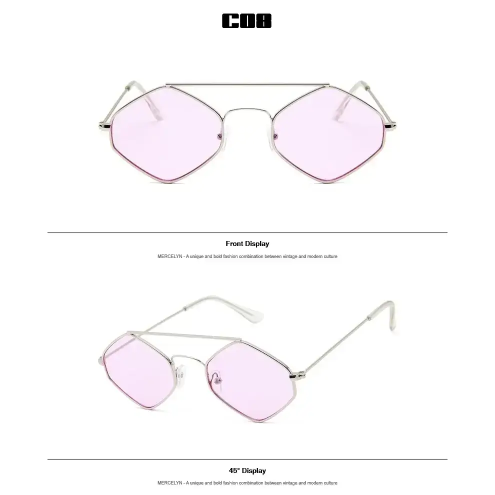 Luxury Ladies Sunglasses With Metal Frame - The Lady's Haven Boutique