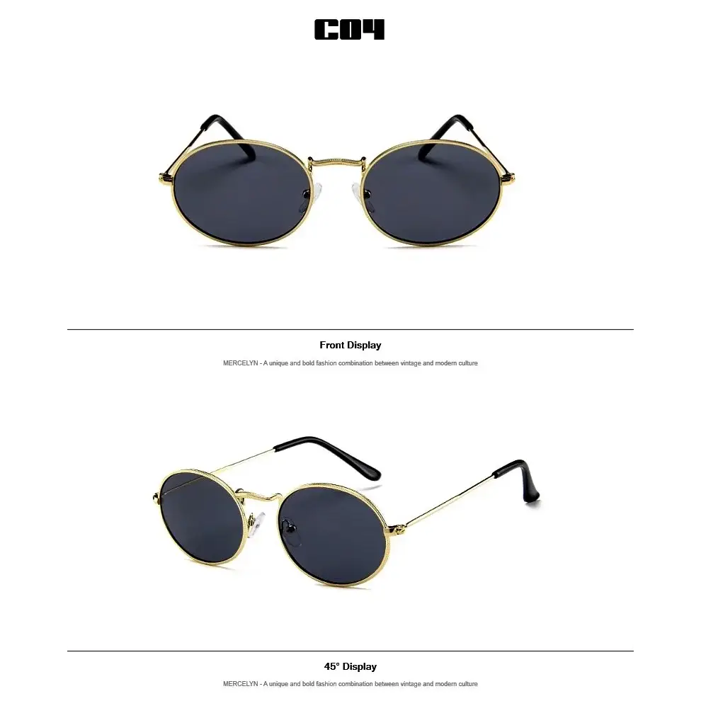 Luxury oval sunglasses women with sleek black lenses and stylish gold accents, perfect for chic outfits