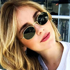 Elegant luxury oval sunglasses women in a stylish design perfect for summer outings