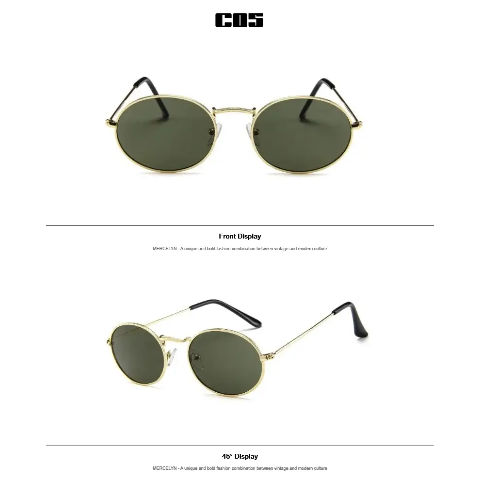 Luxury oval sunglasses women with vintage style and modern accents for a stylish look