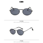 Luxury oval sunglasses women with a stylish vintage design and modern frame for fashion enthusiasts