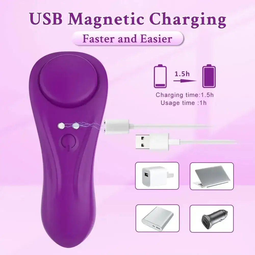 Magnetic Remote Control Wearable Panty Clitoral Vibrators For Women Clitoris Stimulator G-Spot Vibrating Massager Adult