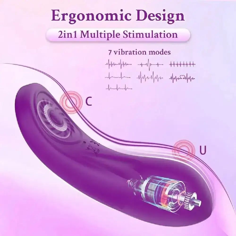 Magnetic Remote Control Wearable Panty Clitoral Vibrators For Women Clitoris Stimulator G-Spot Vibrating Massager Adult