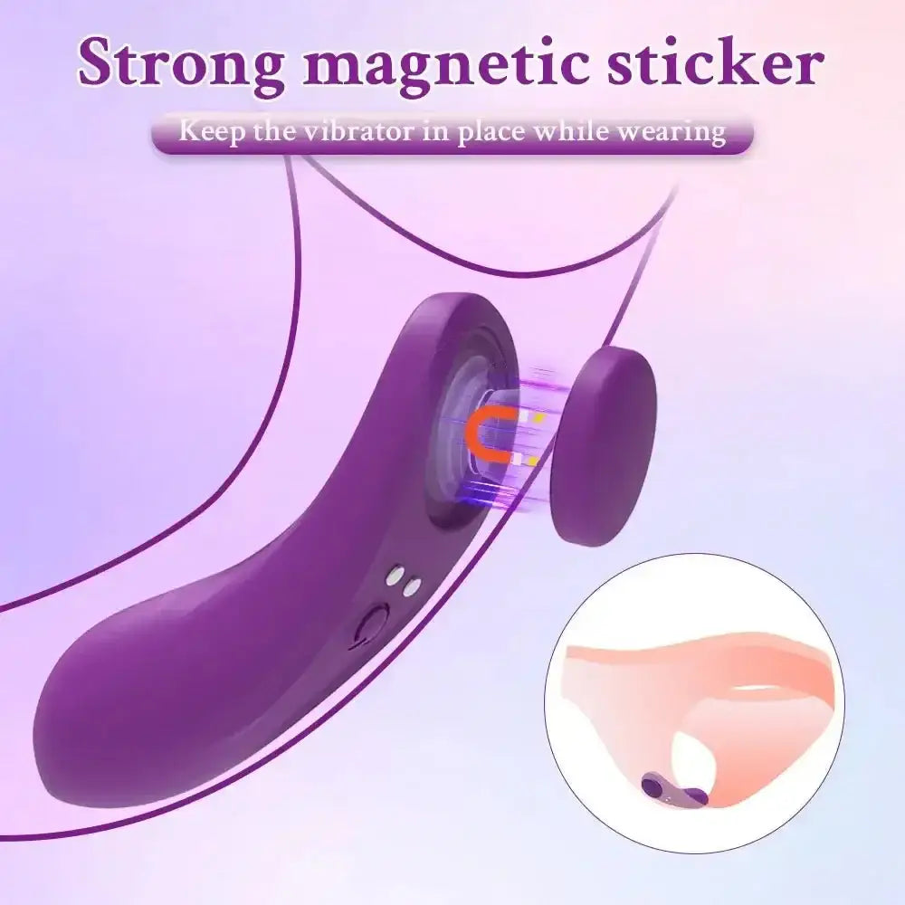 Magnetic Remote Control Wearable Panty Clitoral Vibrators For Women Clitoris Stimulator G-Spot Vibrating Massager Adult