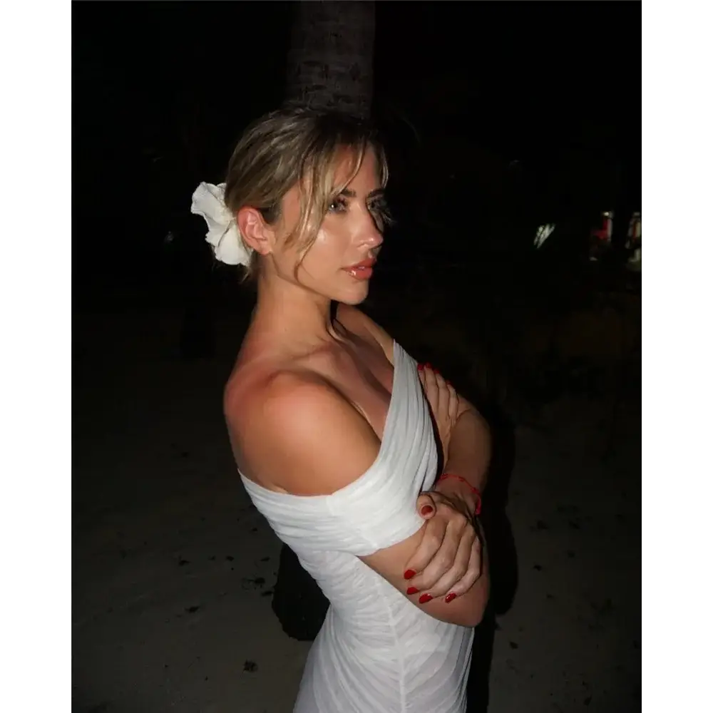 Mozision Mesh Off-shoulder Backless Sexy Maxi Dress For Women Fashion Strapless Sleeveless Split Ruched Bodycon Club