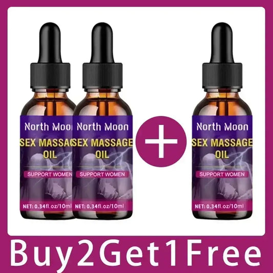 North Moon Sex Massage Oil - Buy 2 get 1 off - Lubricants and Oils