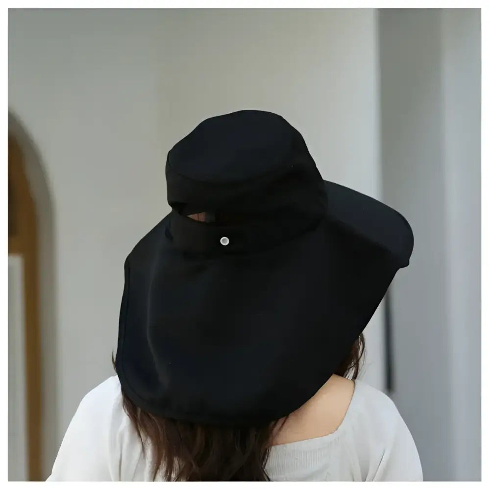 Outdoor Sun Bucket Hat for Women Girls Fishing Hat Wide Brim Bucket Hat with Neck Cover 50 + UPF Protection Safari Cap
