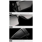 Close-up of oversize fashion sunglasses highlighting durable hinges and comfortable nose pads