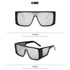 Stylish oversized fashion sunglasses with a bold design for trendy summer looks