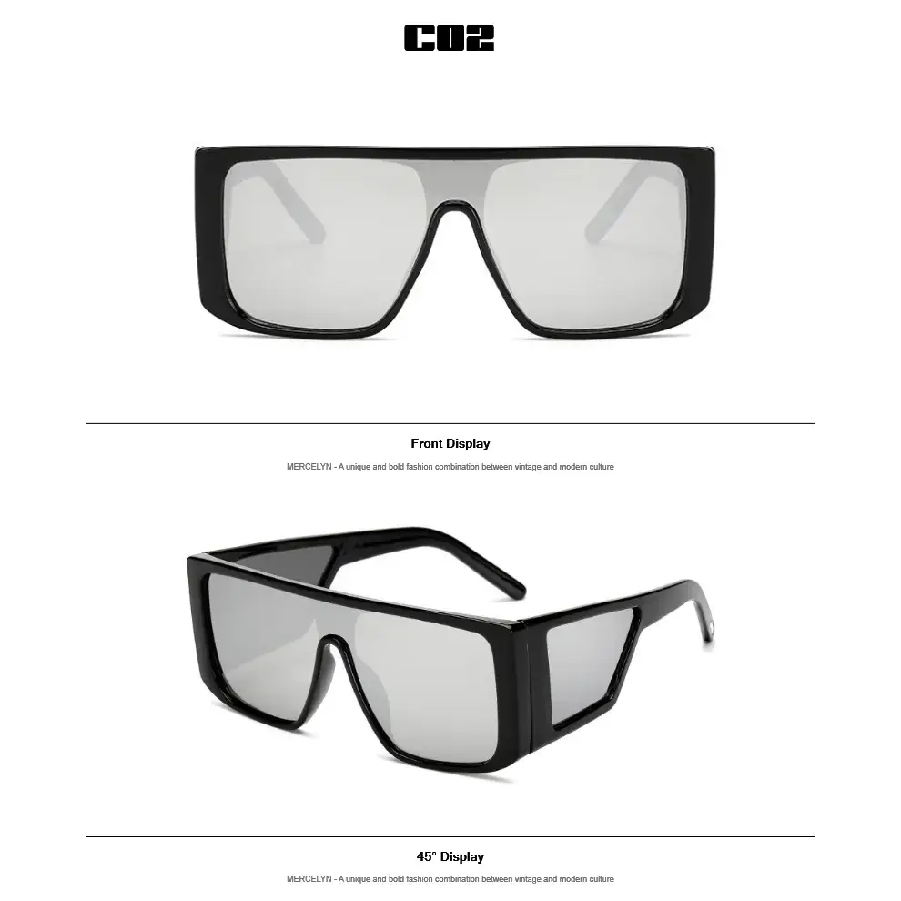 Stylish oversized fashion sunglasses with a bold design for trendy summer looks