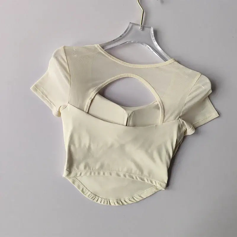 Padded Yoga Shirts for Women Various Colors - The Lady's Haven Boutique