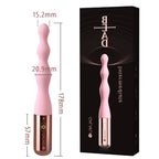 Pink Silicone Anal Vibrator with ergonomic design and multiple stimulation settings for enhanced pleasure