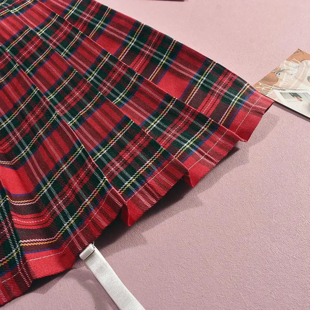 Plaid Schoolgirl Cosplay Set - Costumes & Cosplay