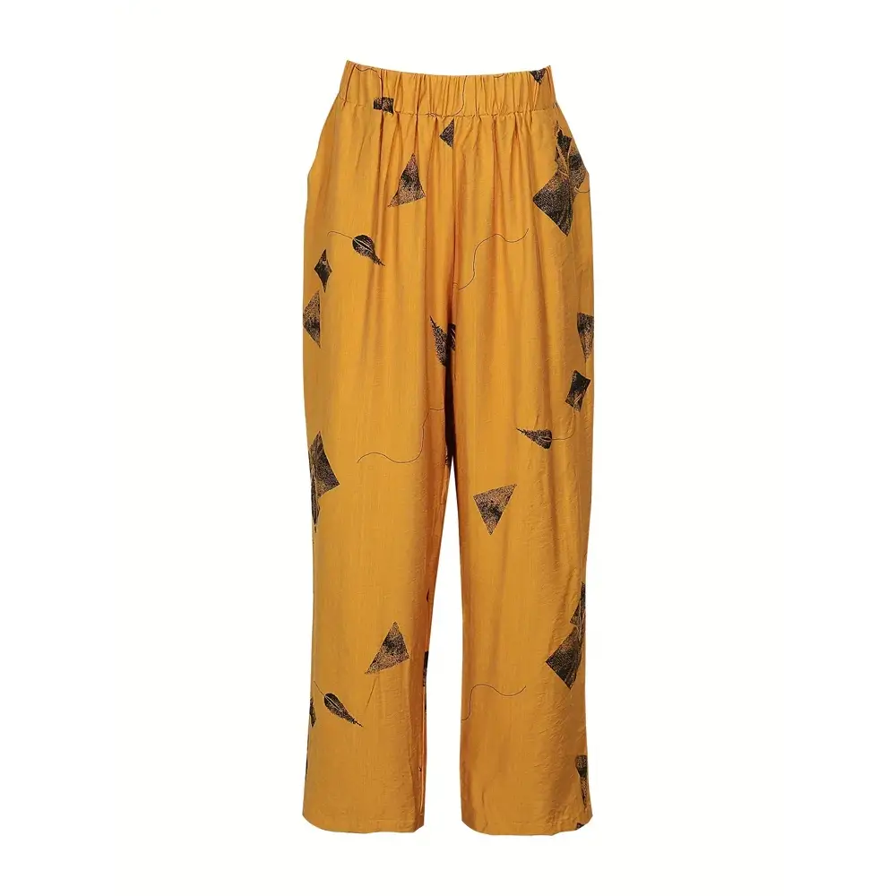 Plus Size 2025 Summer New Women’s Irregular Pattern Round Neck Short Sleeve Top Elastic Waist Trousers Basic 2 Piece Set