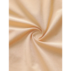 Soft beige fabric close-up for plus size lace underwear for women showing smooth texture