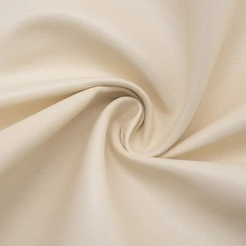 PU Leather Mini Dress – Sleeveless Ruched Clubwear - Mini Dresses