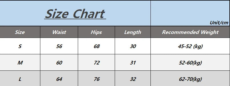 Push-Up Gym Shorts For Women Various Colors