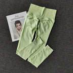Light green quick dry sport leggings from The Lady's Haven Boutique for active wear