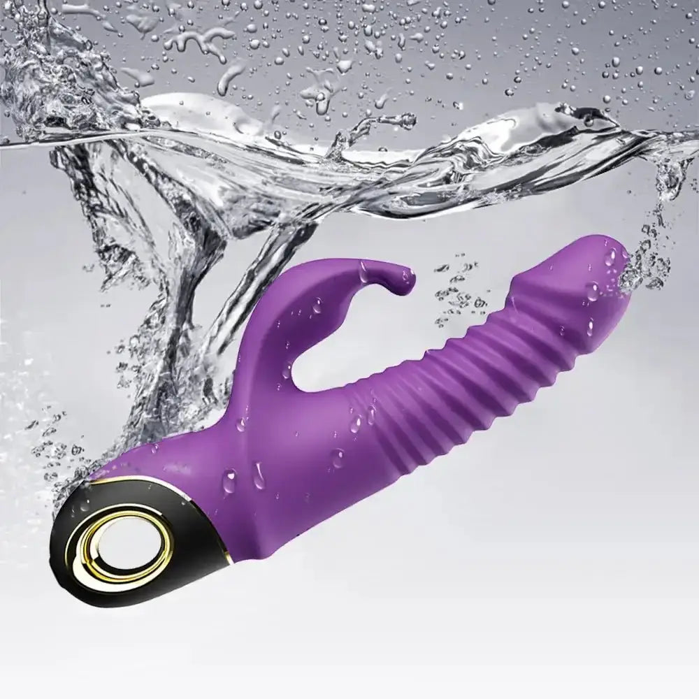 Rabbit Thrusting Vibrator Automatic Telescopic G - Spot Clitoris Stimulator Female Masturbation Sex Toys For Women Adults - The Lady's Haven