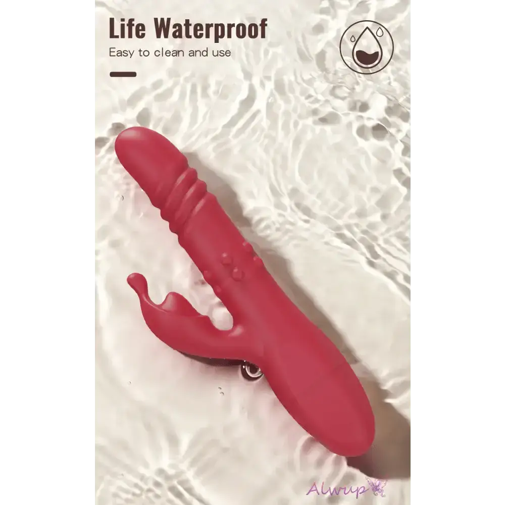 Rabbit Vibrator For Women Powerful G Spot Telescopic Rotating Clitoris Vagina Stimulator Female Masturbator For Adult Sexy Toys - The Lady's Haven