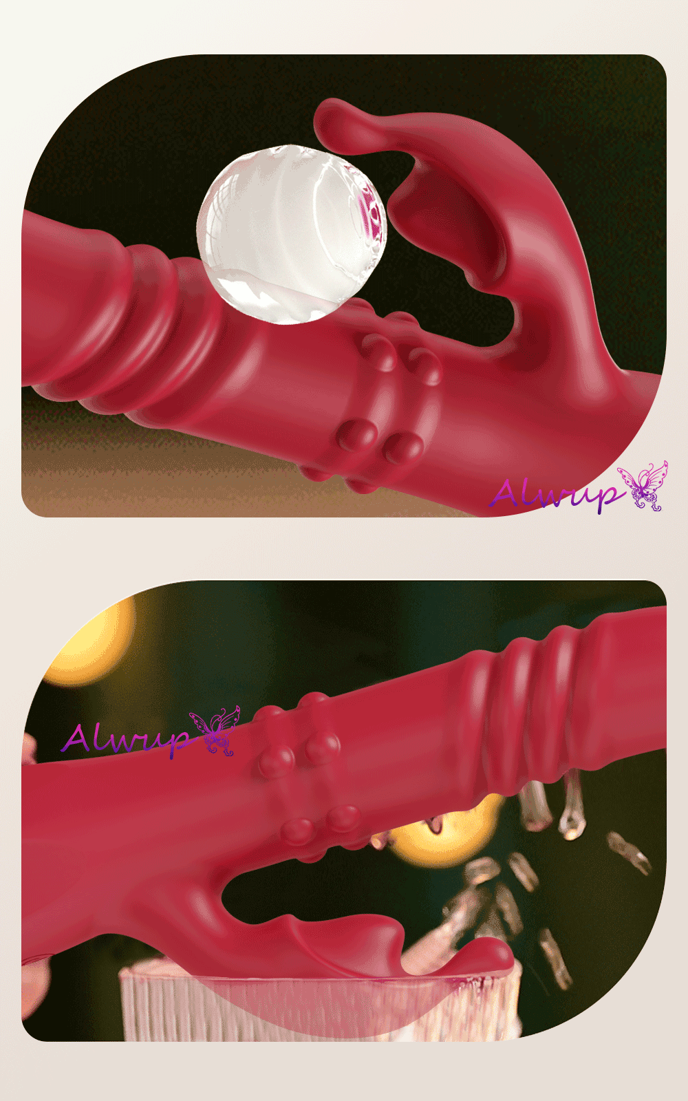Rabbit Vibrator For Women Powerful G Spot Telescopic Rotating Clitoris Vagina Stimulator Female Masturbator For Adult