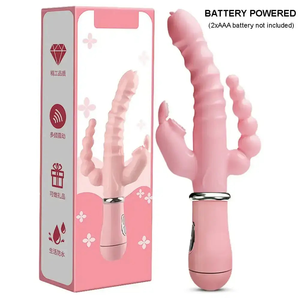 Rotation 7 Speed Rabbit Vibrators Realistic Dildo Clitoris stimulator Erotic sex toys G Spot Vibrators Adult sex toys for Women - The Lady's Haven