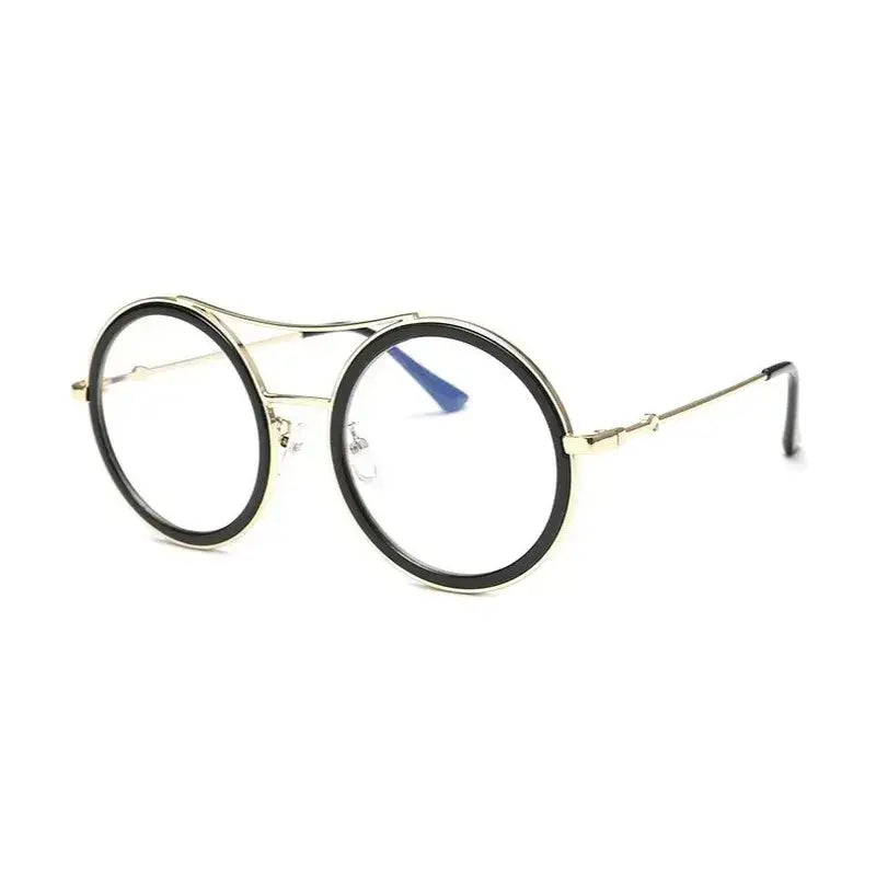 Round Sunglasses with Designer Flair - The Lady's Haven Boutique