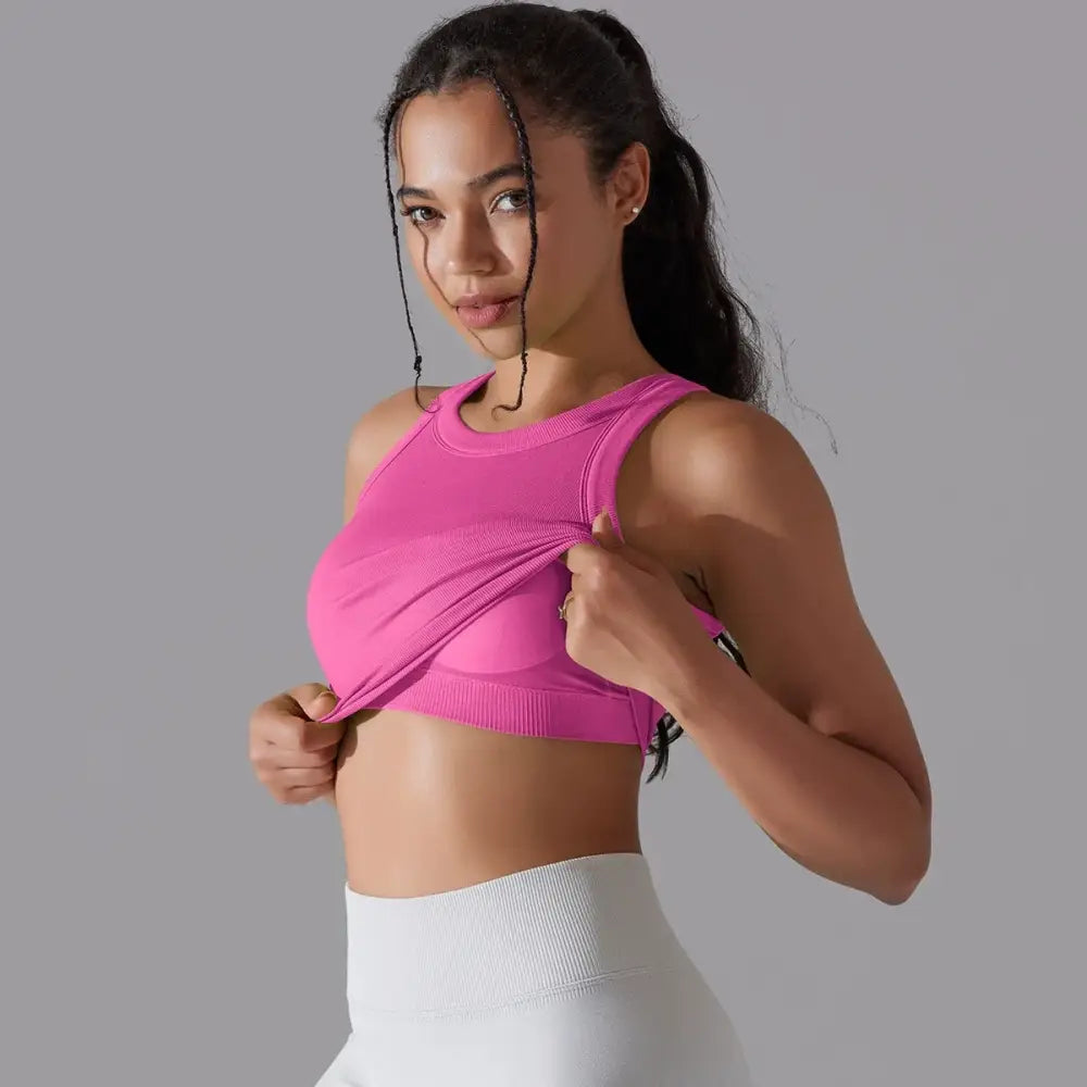 Seamless Sports Vest For Women Various Colors - The Lady's Haven Boutique