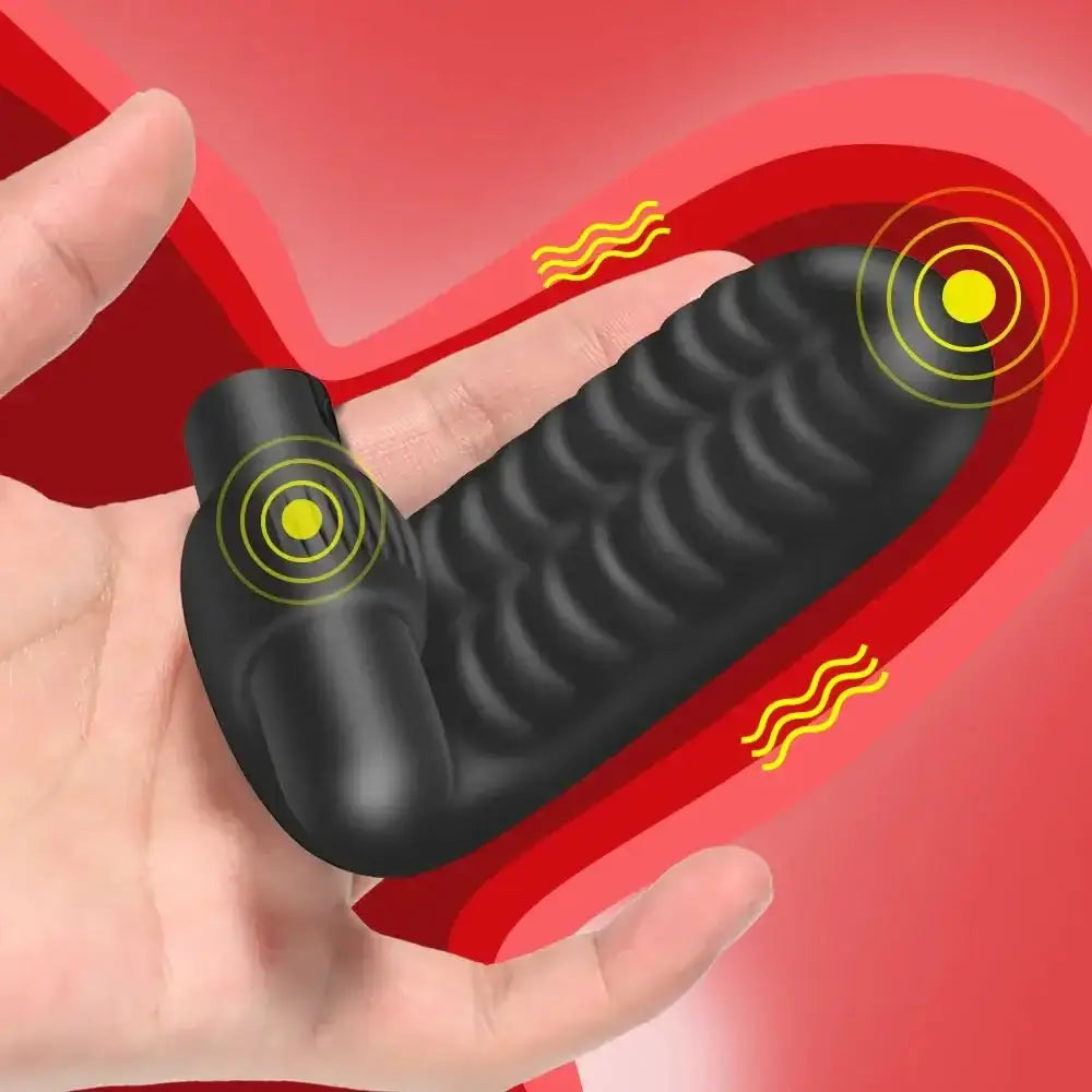 Sex Toys Finger Sleeve Vibrator G Spot Massage Clit Stimulate Female Masturbator For Women Lesbian Orgasm Adult Products - The Lady's Haven