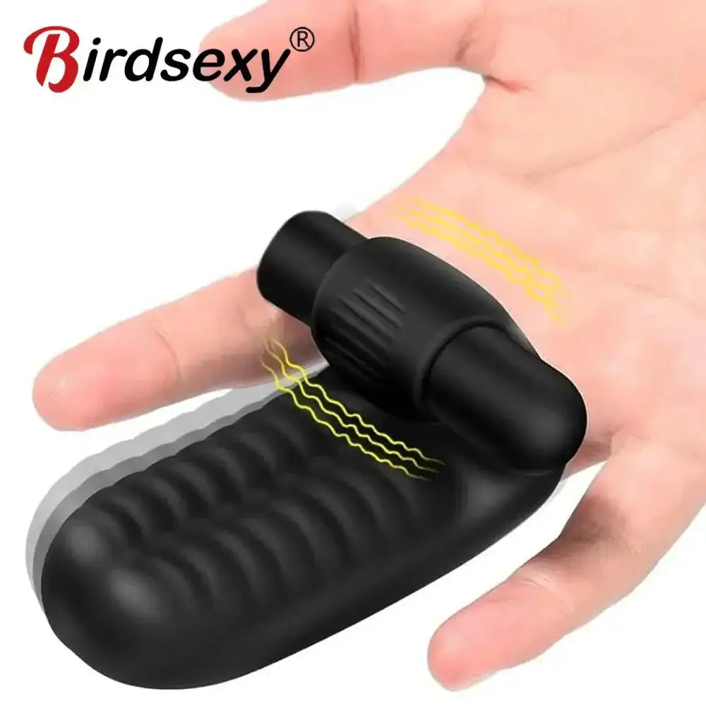 Sex Toys Finger Sleeve Vibrator G Spot Massage Clit Stimulate Female Masturbator For Women Lesbian Orgasm Adult Products - The Lady's Haven