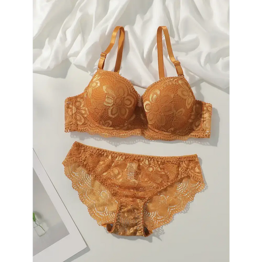 Sexy Lace Bra and Panty Set for All Seasons - The Lady's Haven Boutique