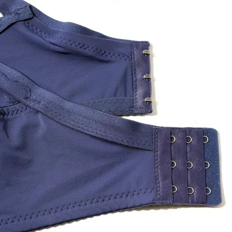 Simple Fashion Underwire Bras for Women Plus Size Lingerie Unlined Thin Underwear Big Size Bra Cup C D E F - The Lady's Haven Boutique