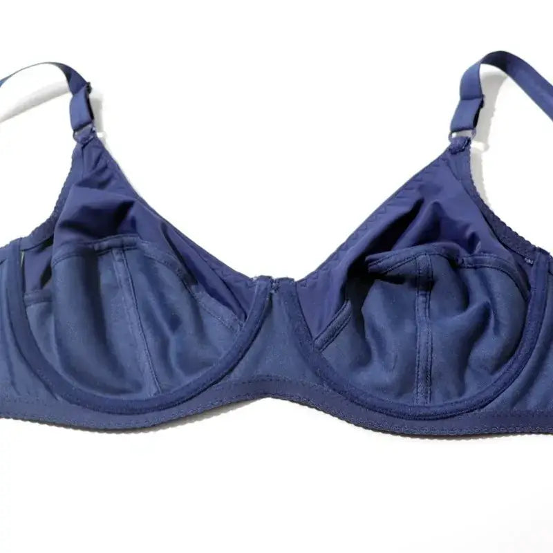 Simple Fashion Underwire Bras for Women Plus Size Lingerie Unlined Thin Underwear Big Size Bra Cup C D E F