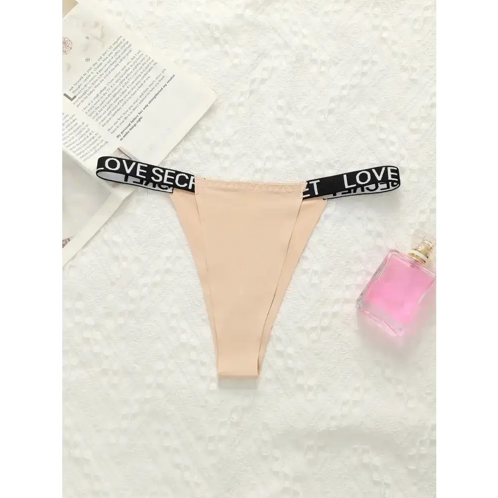Beige small chest lifting underwear with black LOVE SECRETS waistband from The Lady's Haven Boutique