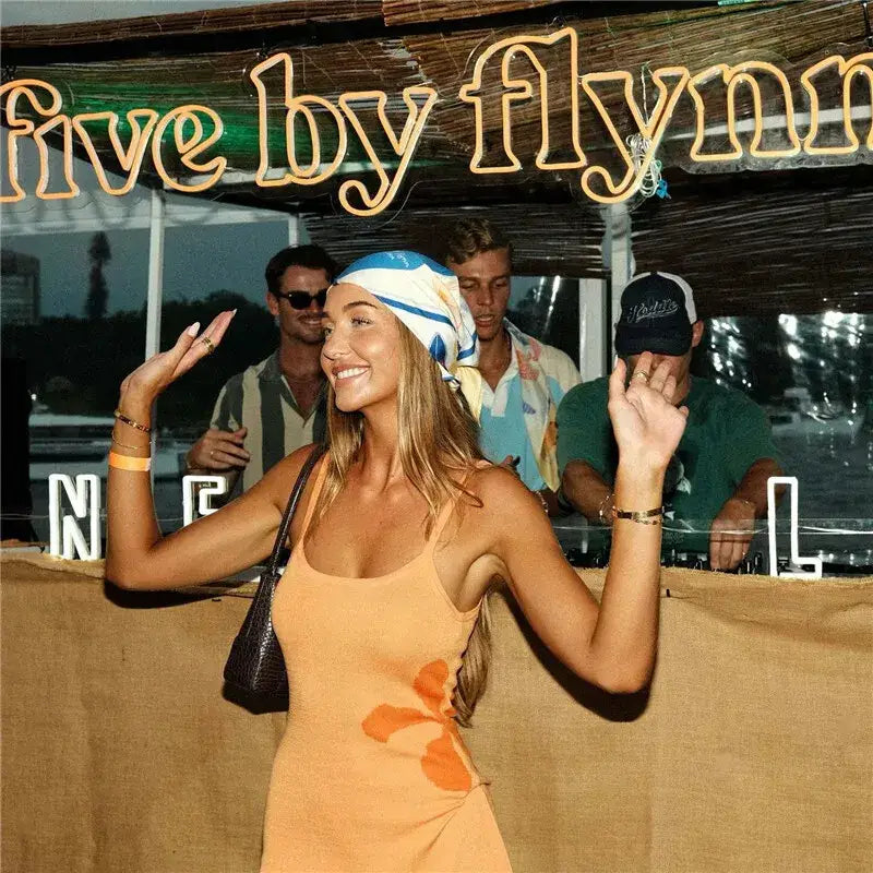 Mozision Spaghetti Strap Print Knit Mini Dress For Woman Robe Summer New Sleeveless Backless Beach Holiday Club Dress