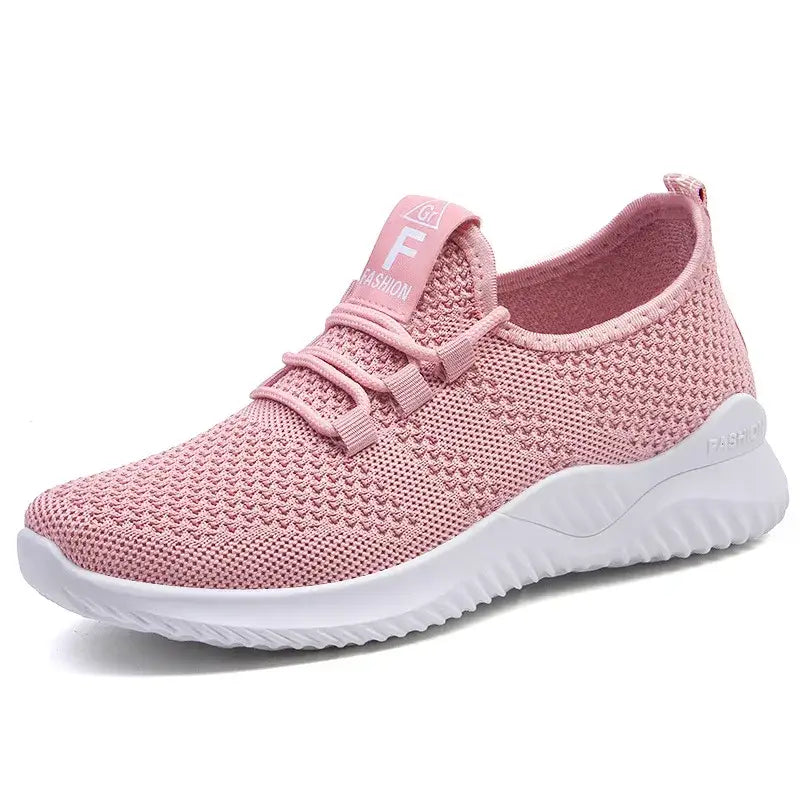 Sport Running Shoes Women Air Mesh Lightweight Sneakers - Pink / 37 - Sneakers Trainers