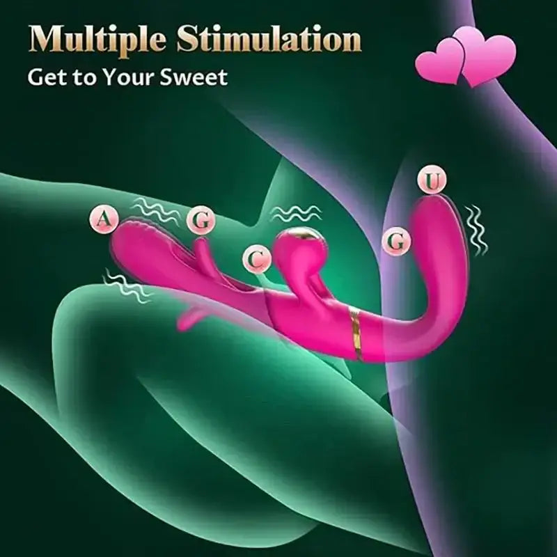 Strapless Strap On G Spot Dildo Vibrator Double - Ended Vibrating Flapping Vibrators Adult Sex Toys for Women Lesbians Couples Gay - The Lady's Haven
