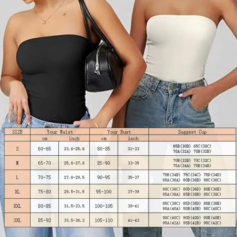 Strapless Thong Bodysuit for Women Seamless Design - The Lady's Haven Boutique