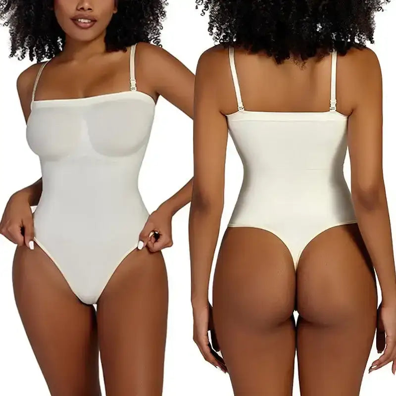 Strapless Thong Bodysuit for Women Seamless Design - The Lady's Haven Boutique