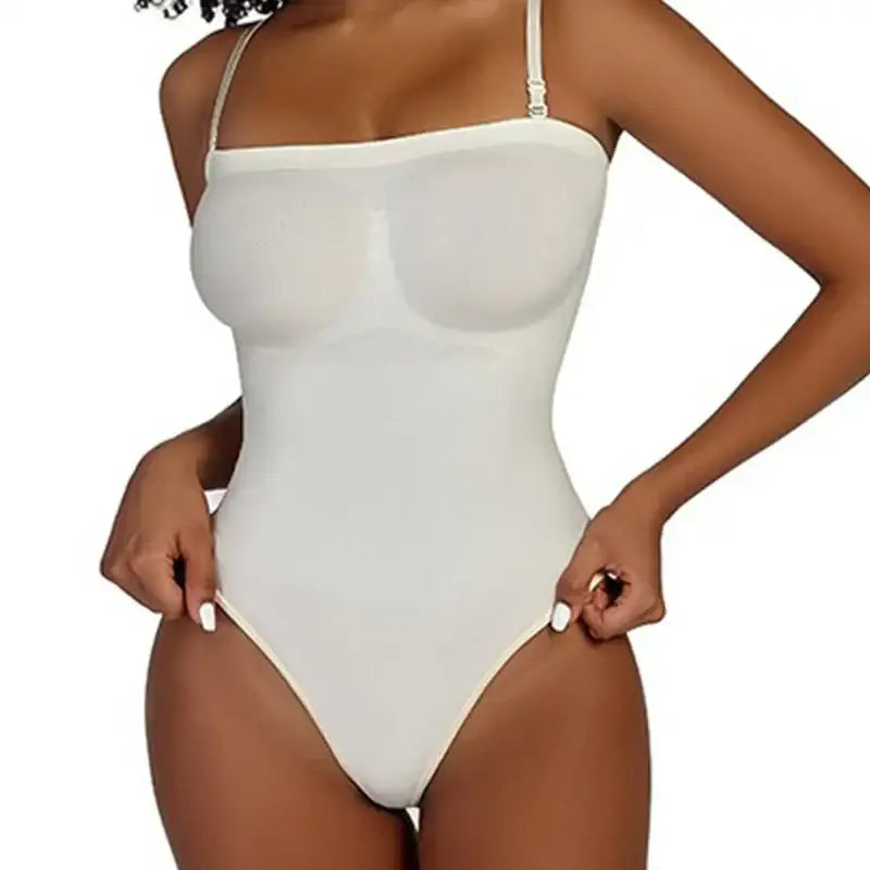 Strapless Thong Bodysuit for Women Seamless Design - The Lady's Haven Boutique