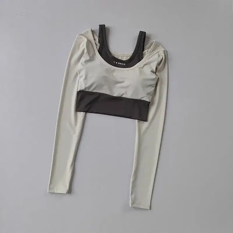 Stylish Workout T-Shirt with Pads Various Colors - The Lady's Haven Boutique